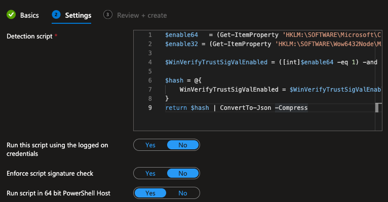 Creating a custom script